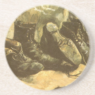 Dessous De Verre En Grès Trois paires de chaussures de Vincent van Gogh