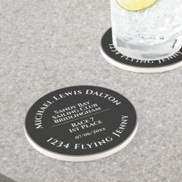 Dessous De Verre En Grès Trophée du club nautique Sandstone