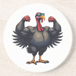 Dessous De Verre En Grès Turquie Bodybuilding Thanksgiving Day Gym entraîne