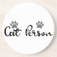 Typographie d'une personne de chat