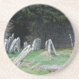 Dessous De Verre En Grès Un cimetière irlandais