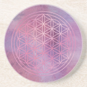 Dessous De Verre En Grès Union – Fleur de Vie