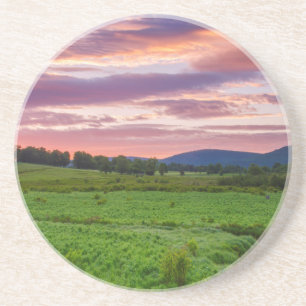 Dessous De Verre En Grès USA, Virginie-Occidentale, Davis.Paysage