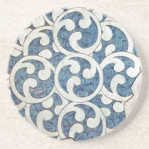 DESSOUS DE VERRE EN GRÈS VAGUES