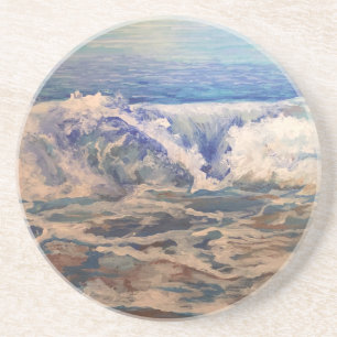 Dessous De Verre En Grès vagues