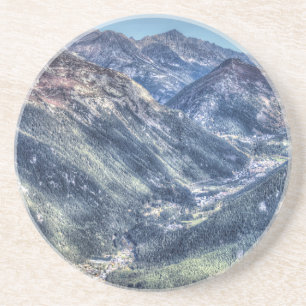 Dessous De Verre En Grès Vallée des Alpes France