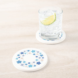 Dessous De Verre En Grès Valse céleste