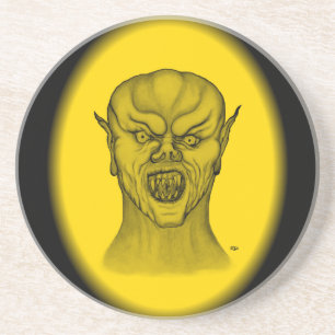 Dessous De Verre En Grès Vampire