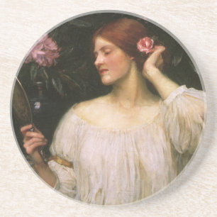 Dessous De Verre En Grès Vanité par John William Waterhouse