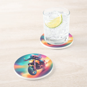 Dessous De Verre En Grès vélo