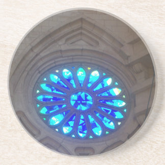 Dessous De Verre En Grès Verre souillé de bleu de Sagrada Familia