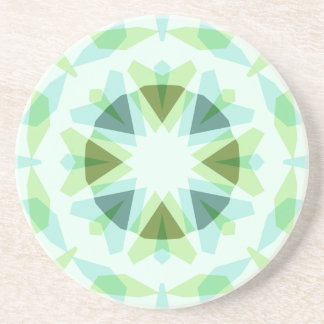Dessous De Verre En Grès Vert frais Joli bleu étoile Dopamine Décor Kitsch