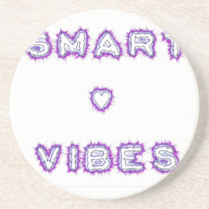Dessous De Verre En Grès Vibrations intelligentes positives