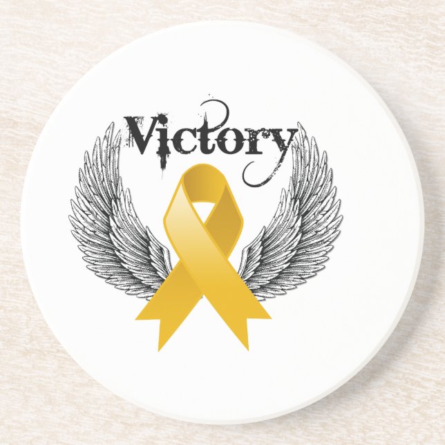 Dessous De Verre En Grès Victory Wings - Annexe Cancer (Devant)