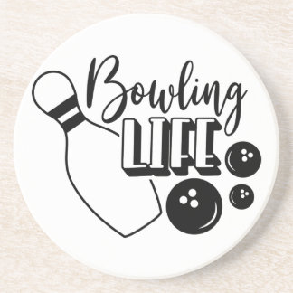 Dessous De Verre En Grès Vie de bowling