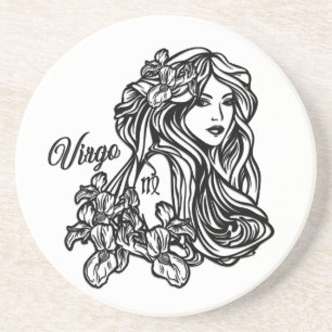 Dessous De Verre En Grès Vierge Zodiac Vierge