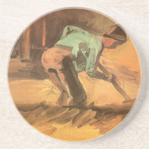Dessous De Verre En Grès Vincent van Gogh - Homme penché avec un bâton ou u