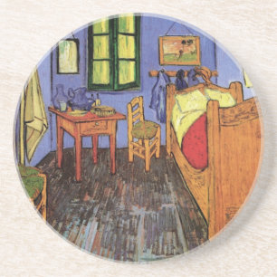 Dessous De Verre En Grès Vincent's Bedroom in Arles by Vincent van Gogh