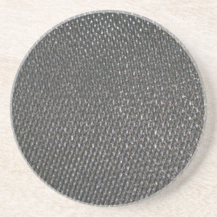 Dessous De Verre En Grès Vraie fibre CRUE de carbone texturisée