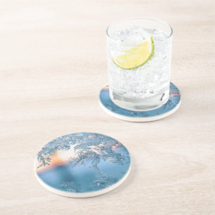 Dessous De Verre En Grès Vue figée