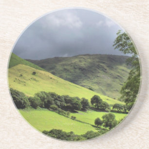 DESSOUS DE VERRE EN GRÈS VUES DES ALLES