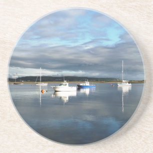 DESSOUS DE VERRE EN GRÈS VUES DES ALLES