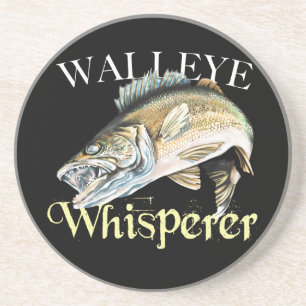 Dessous De Verre En Grès Walleye Whisperer