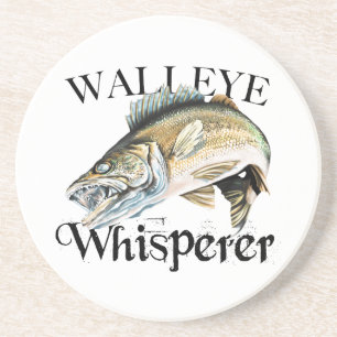 Dessous De Verre En Grès Walleye Whisperer