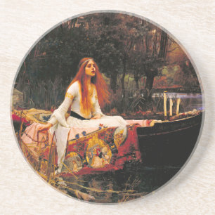 Dessous De Verre En Grès Waterhouse Lady of Shalott