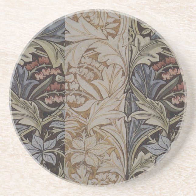Dessous De Verre En Grès William Morris Bluebell Tapestry Design (Devant)