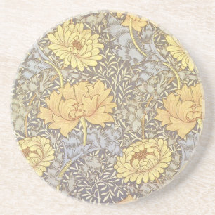 Dessous De Verre En Grès William Morris Chrysanthemum Fleurs maman