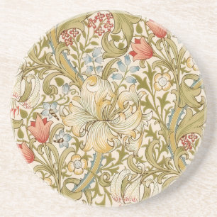 Dessous De Verre En Grès William Morris Lily Art Nouveau