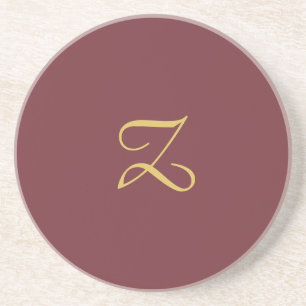 Dessous De Verre En Grès Wine Gold Monogramme professionnel tendance modern