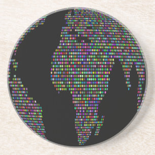 Dessous De Verre En Grès world earth planet globe