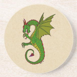 Dessous De Verre En Grès Wyvern