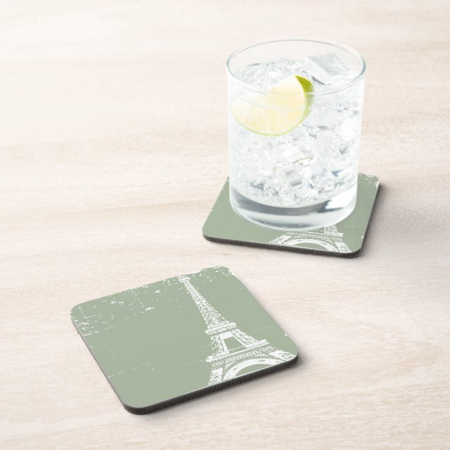 Dessous de verre en liège Tour Eiffel (Côté Droit)