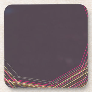 Dessous-de-verre en noir 0900 art abstrait