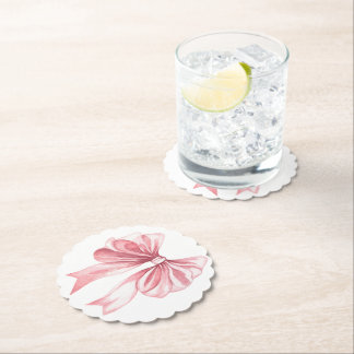 Dessous-de-verre En Papier A Tini Baby Girl Bow