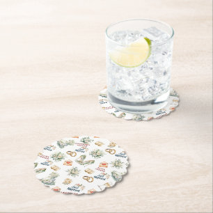 Dessous-de-verre En Papier Accessoires Nuptiaux Trenby Pour Mariage