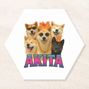 Dessous-de-verre En Papier Akita