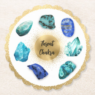Dessous-de-verre En Papier *~* AP64 Emoto Emoto Throat Chakra