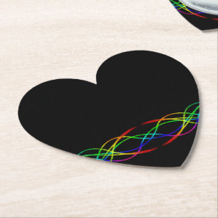 Dessous-de-verre En Papier Arc-en-ciel