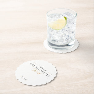 Dessous-de-verre En Papier Bachelorette   Mini-servante