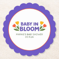 Bébé en fleurs : Fête de bébé chic aux tulipes col