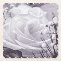 Belle Fleur Rose pourpre teintée