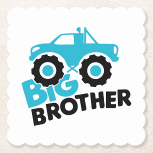 Dessous-de-verre En Papier Camion Big Brother Monster