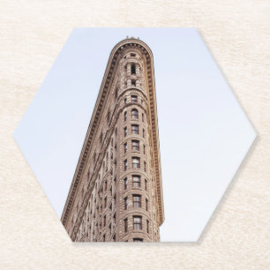 Dessous-de-verre En Papier Carte postale Flatiron building
