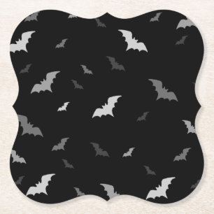 Dessous-de-verre En Papier Chauve-souris gothique Vampire