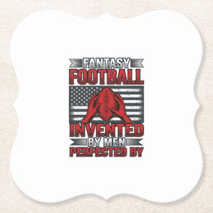 Dessous-de-verre En Papier Chemise de drapeau de basket-ball vintage de footb