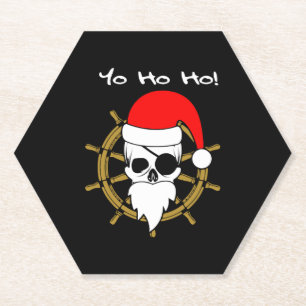Dessous-de-verre En Papier Chemise T Pirates de Noël
